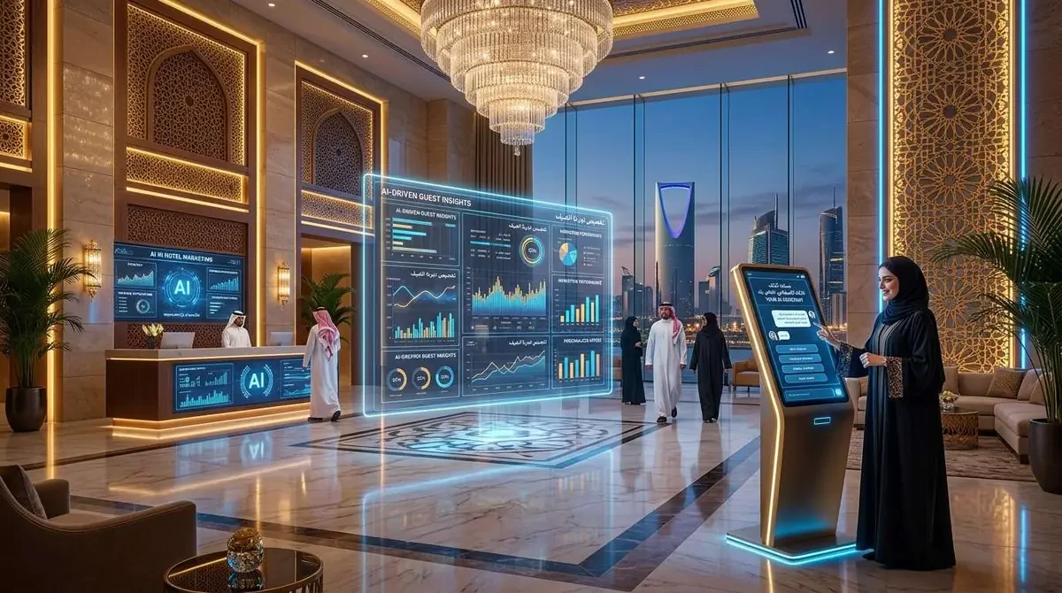 AI in Hotel Marketing: How Saudi Hotels Gain a Competitive Edge in 2030