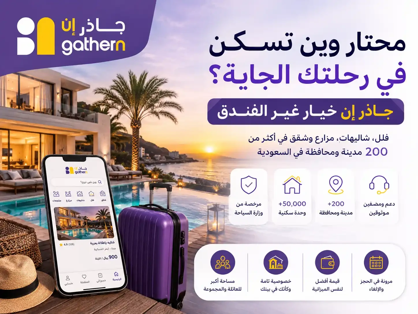 Booking on Gathern: How to Pick the Right Holiday Stay in Saudi Arabia