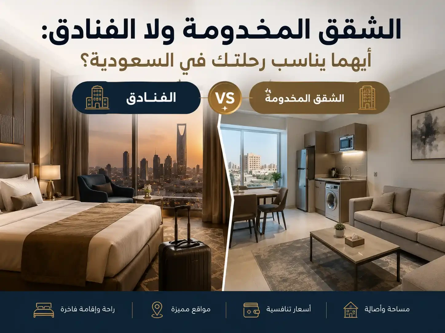 Serviced Apartments or Hotels: Which Fits Your Trip to Saudi Arabia?